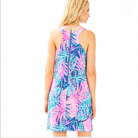 NWT Lilly Pulitzer Carlotta Stretch Shift Dress - Picture 3 of 7